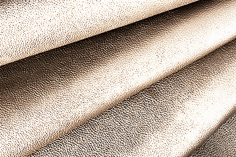 Champagne metallic leather for shoes and bags - Florence KOOIJMAN